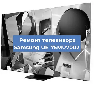 Замена материнской платы на телевизоре Samsung UE-75MU7002 в Перми